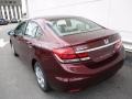 Crimson Pearl - Civic LX Sedan Photo No. 4