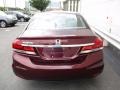 Crimson Pearl - Civic LX Sedan Photo No. 5