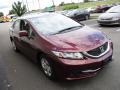 Crimson Pearl - Civic LX Sedan Photo No. 7