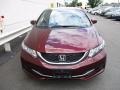 Crimson Pearl - Civic LX Sedan Photo No. 8