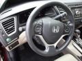 Crimson Pearl - Civic LX Sedan Photo No. 13