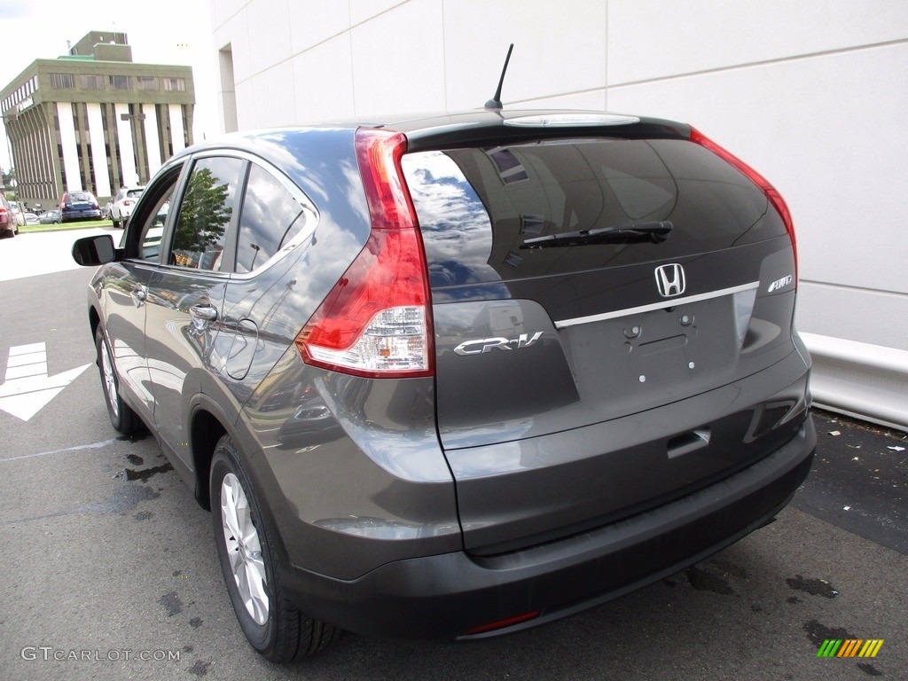 2014 CR-V EX AWD - Urban Titanium Metallic / Gray photo #4