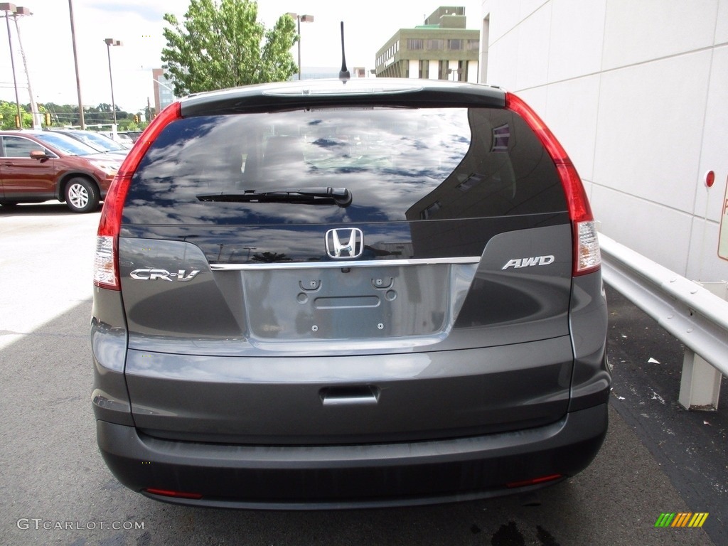 2014 CR-V EX AWD - Urban Titanium Metallic / Gray photo #5