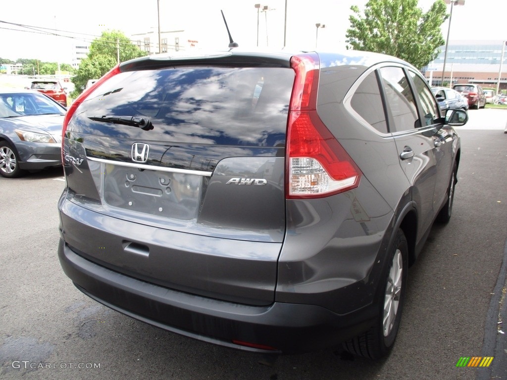 2014 CR-V EX AWD - Urban Titanium Metallic / Gray photo #6