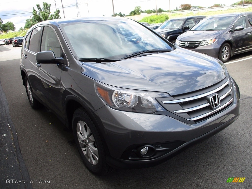 2014 CR-V EX AWD - Urban Titanium Metallic / Gray photo #8