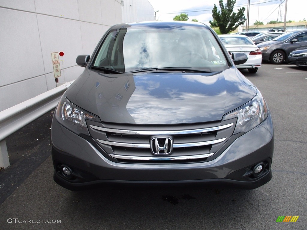 2014 CR-V EX AWD - Urban Titanium Metallic / Gray photo #9
