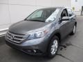 2014 Urban Titanium Metallic Honda CR-V EX AWD  photo #10