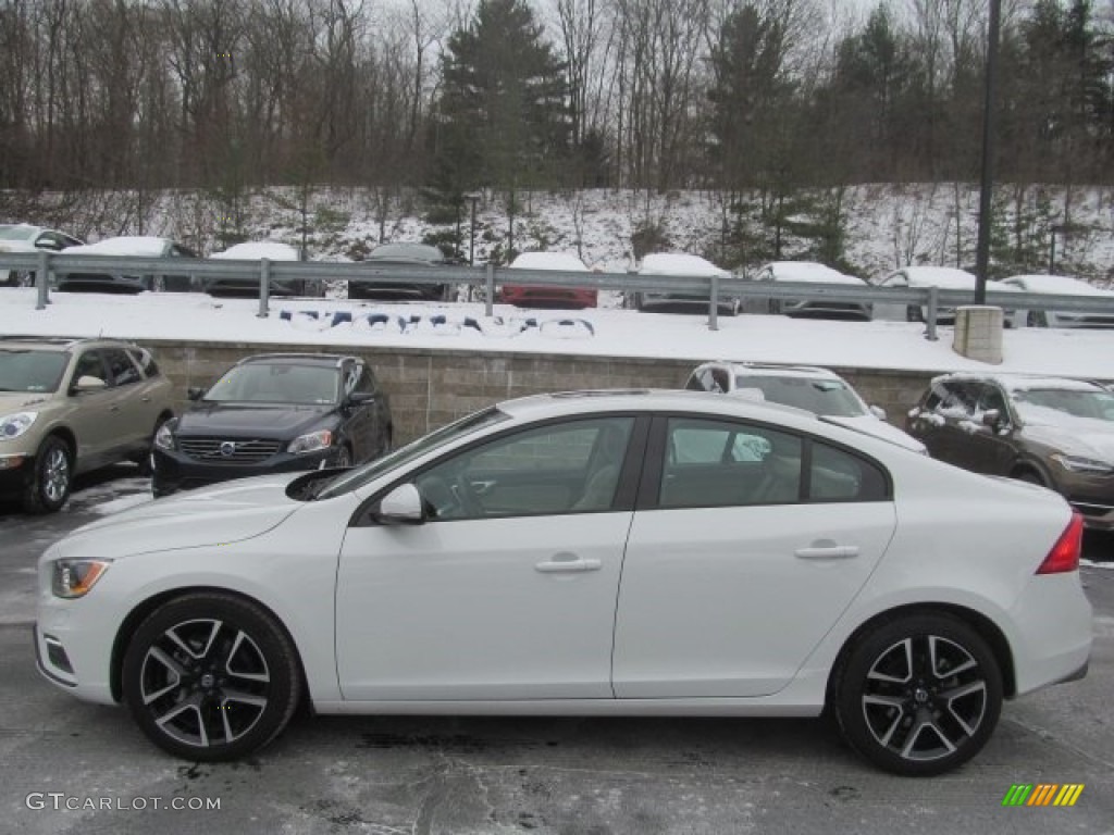 Ice White 2017 Volvo S60 T5 AWD Exterior Photo #121385453