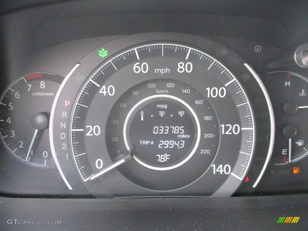 2014 CR-V EX AWD - Urban Titanium Metallic / Gray photo #20
