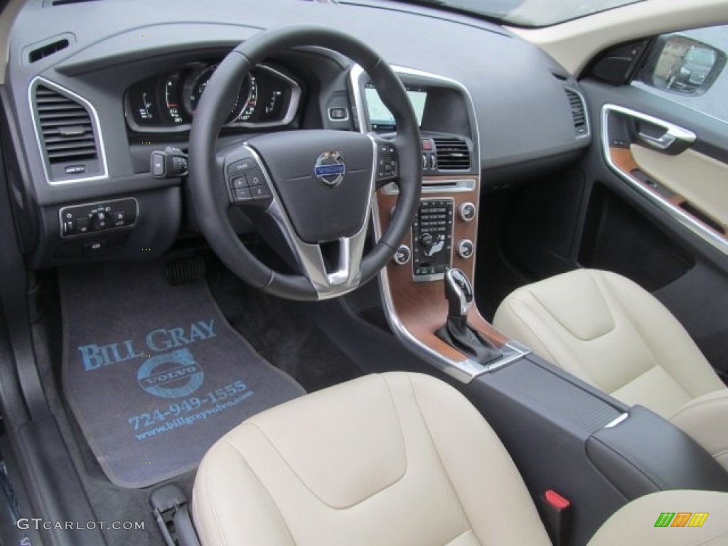 Soft Beige Interior 2017 Volvo XC60 T5 AWD Inscription Photo #121386185