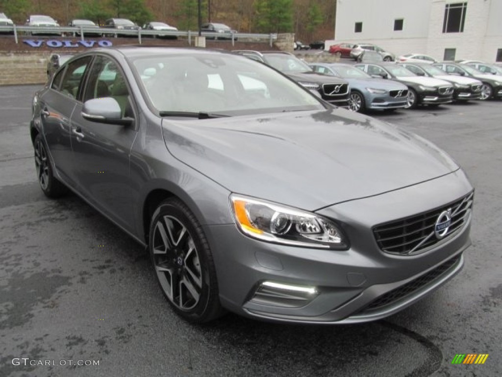 Osmium Grey Metallic 2017 Volvo S60 T5 AWD Exterior Photo #121386326