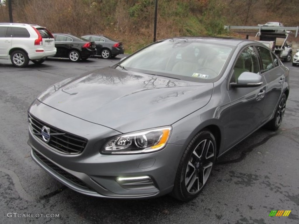 Osmium Grey Metallic 2017 Volvo S60 T5 AWD Exterior Photo #121386362
