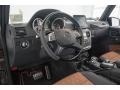 2017 Mercedes-Benz G Black/Saddle Brown Interior Dashboard Photo