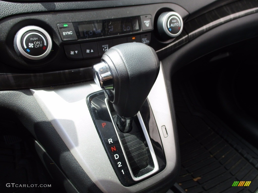 2013 CR-V EX-L AWD - Kona Coffee Metallic / Black photo #15