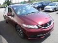 Crimson Pearl - Civic EX Sedan Photo No. 6