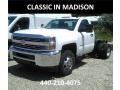 Summit White - Silverado 3500HD Work Truck Regular Cab 4x4 Photo No. 1