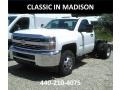 2017 Summit White Chevrolet Silverado 3500HD Work Truck Regular Cab 4x4  photo #1