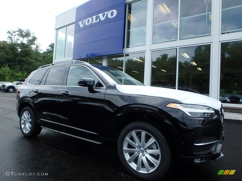 Onyx Black Metallic 2018 Volvo XC90 T6 AWD Momentum Exterior Photo #121389329