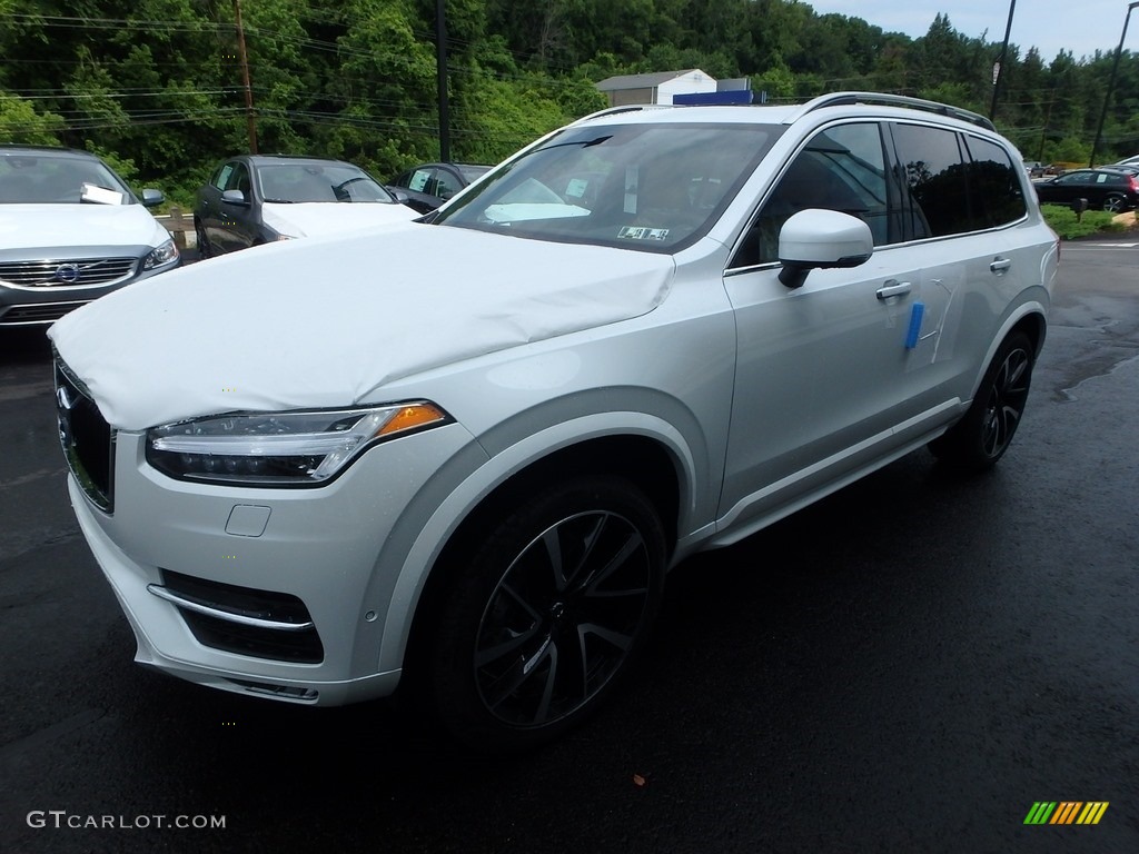Ice White 2018 Volvo XC90 T6 AWD Momentum Exterior Photo #121389809