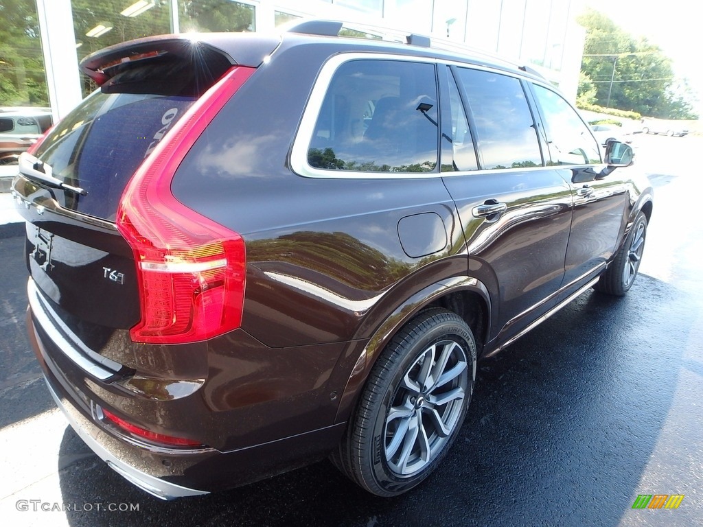 2018 XC90 T6 AWD Momentum - Twilight Bronze Metallic / Blonde photo #2