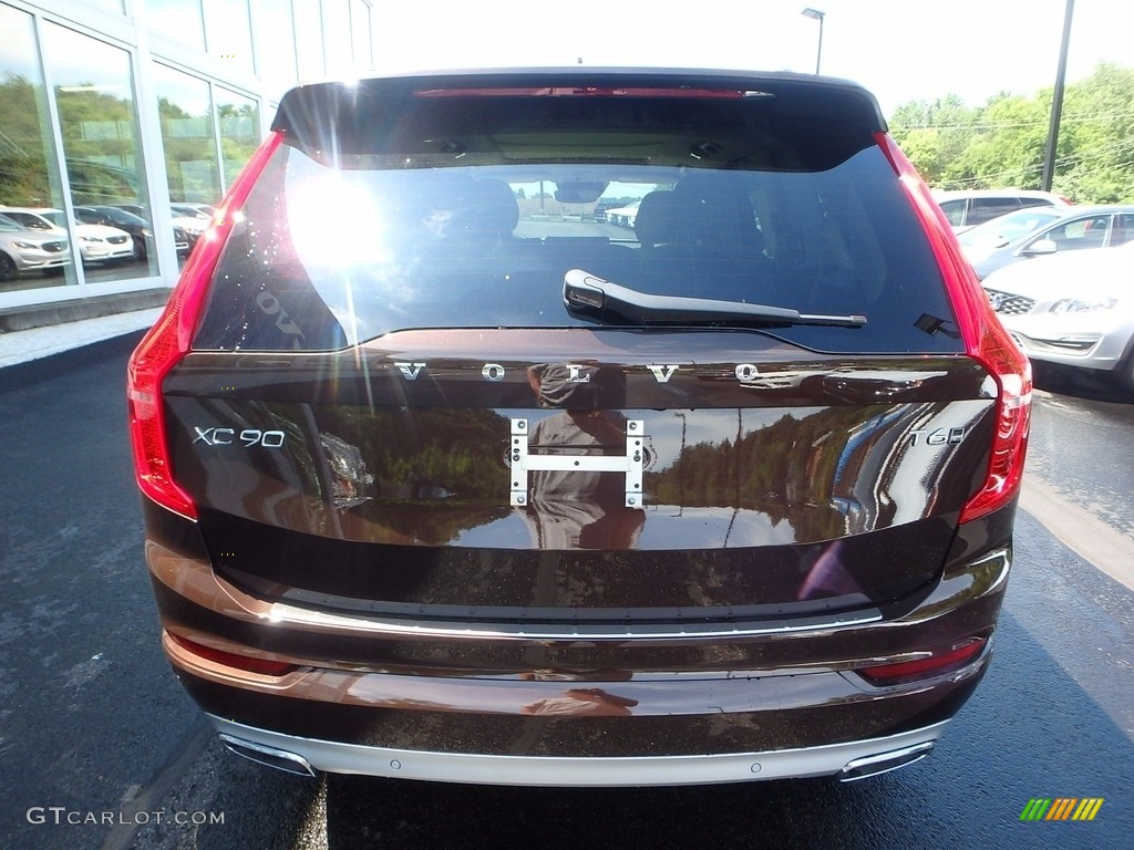 2018 XC90 T6 AWD Momentum - Twilight Bronze Metallic / Blonde photo #3
