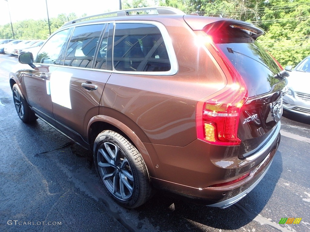 2018 XC90 T6 AWD Momentum - Twilight Bronze Metallic / Blonde photo #4