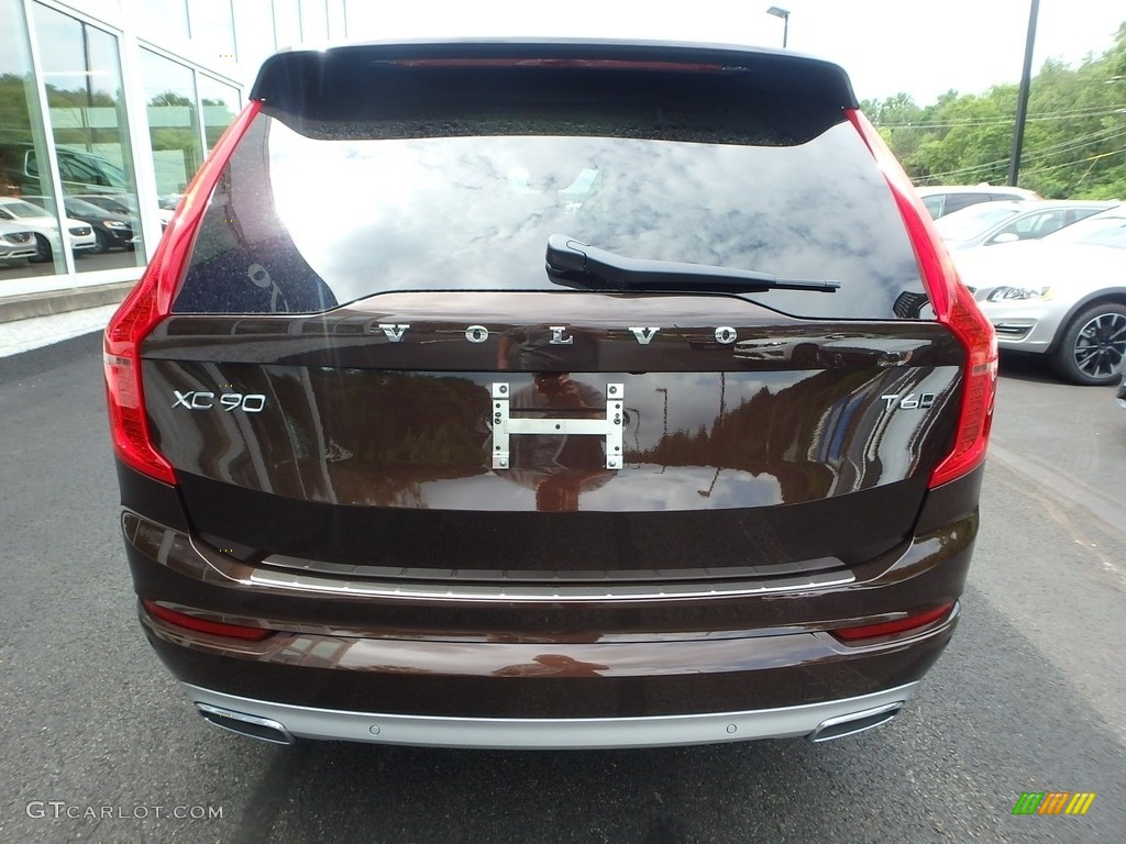 2018 XC90 T6 AWD Momentum - Twilight Bronze Metallic / Blonde photo #3
