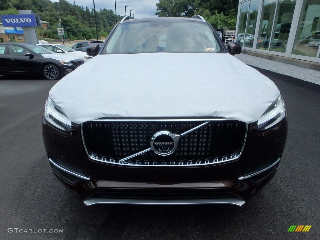 2018 XC90 T6 AWD Momentum - Twilight Bronze Metallic / Blonde photo #6