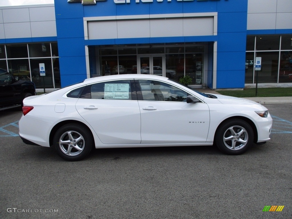 2017 Malibu LS - Summit White / Jet Black photo #2