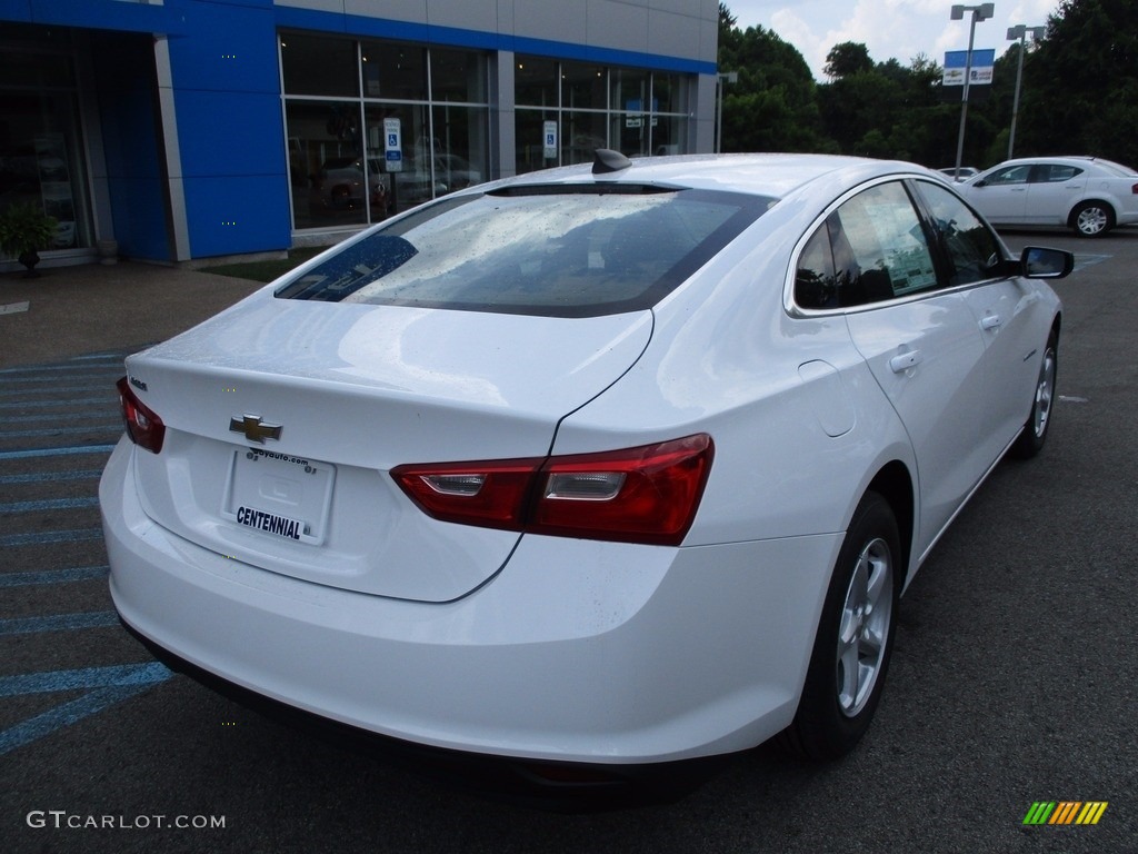 2017 Malibu LS - Summit White / Jet Black photo #3
