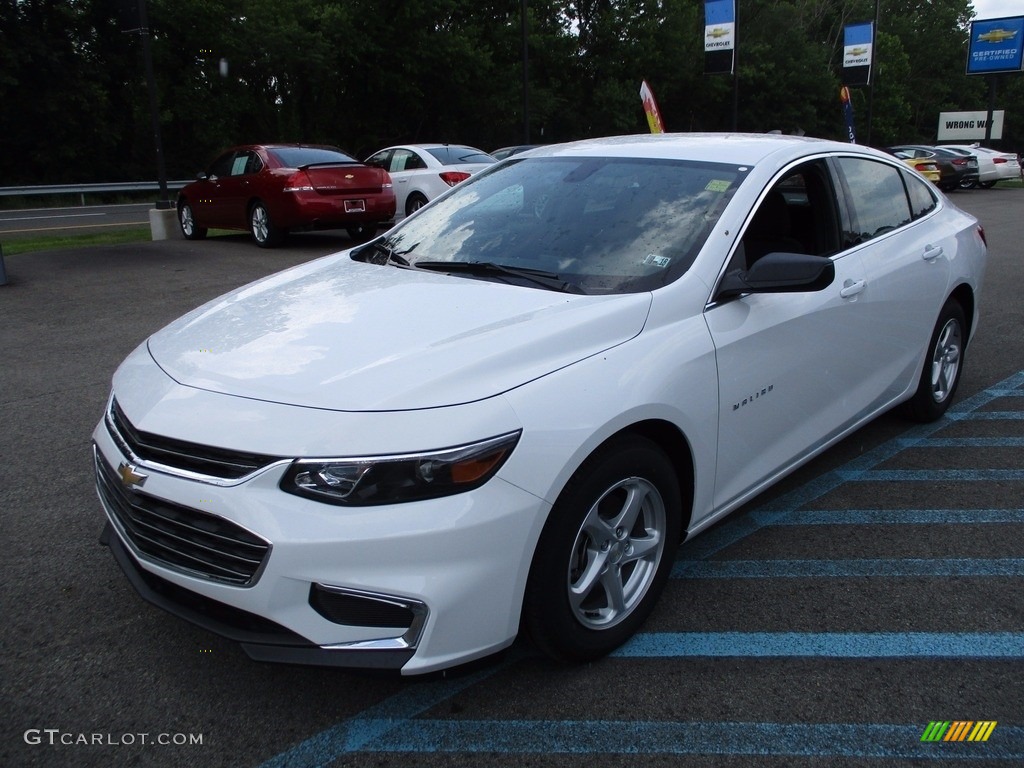 2017 Malibu LS - Summit White / Jet Black photo #10