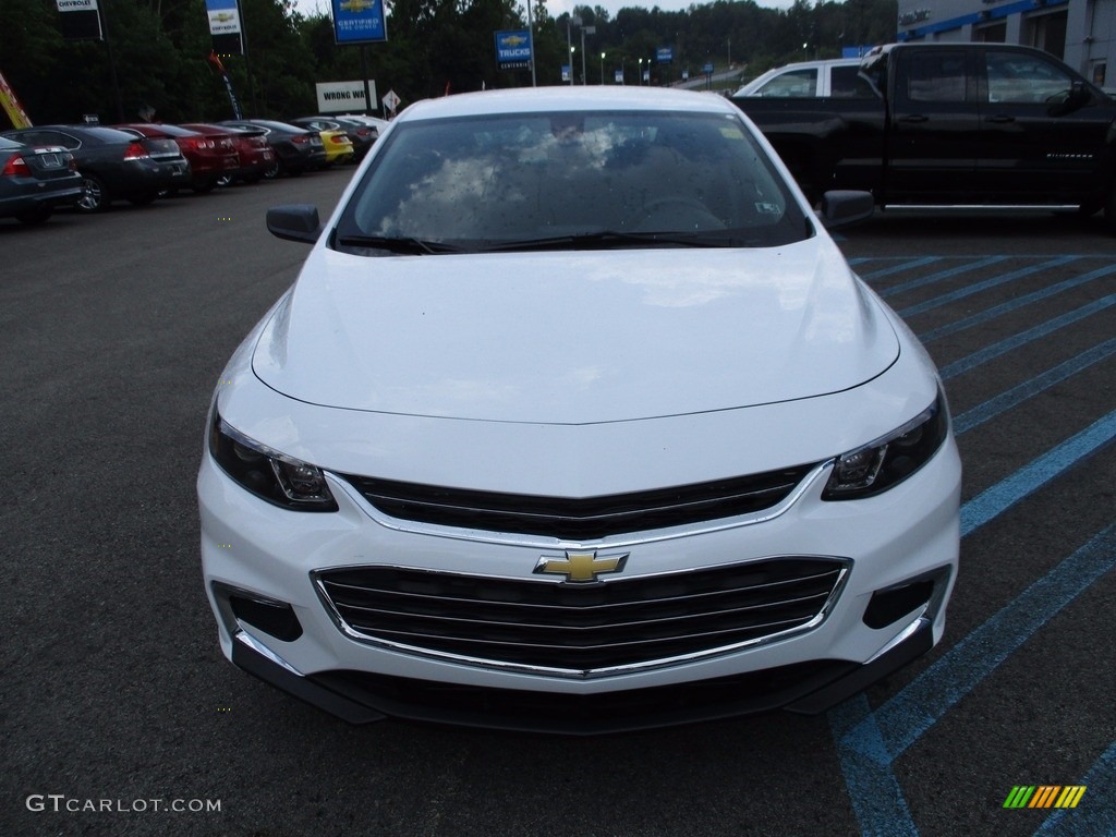 2017 Malibu LS - Summit White / Jet Black photo #11