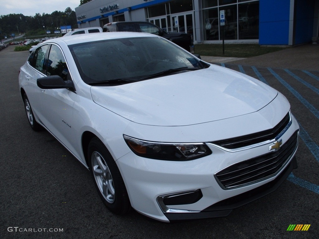 2017 Malibu LS - Summit White / Jet Black photo #12