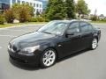 Black Sapphire Metallic - 5 Series 545i Sedan Photo No. 3