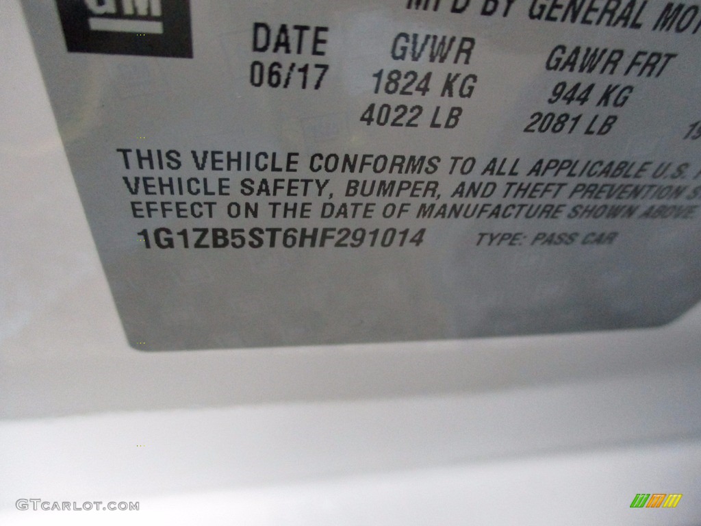 2017 Malibu LS - Summit White / Jet Black photo #19