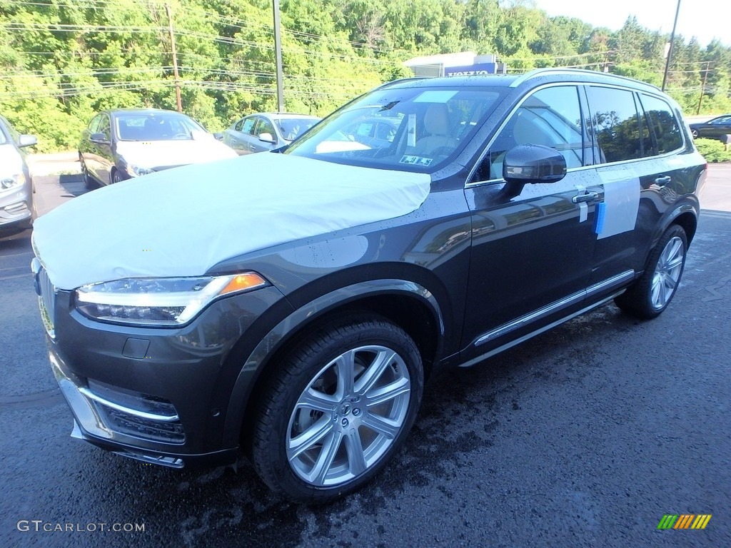 2018 XC90 T6 AWD Inscription - Savile Grey Metallic / Blonde photo #5