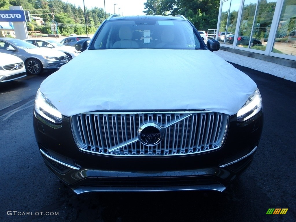 2018 XC90 T6 AWD Inscription - Savile Grey Metallic / Blonde photo #6