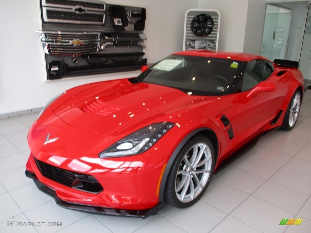 Torch Red 2018 Chevrolet Corvette Grand Sport Coupe Exterior Photo #121392557