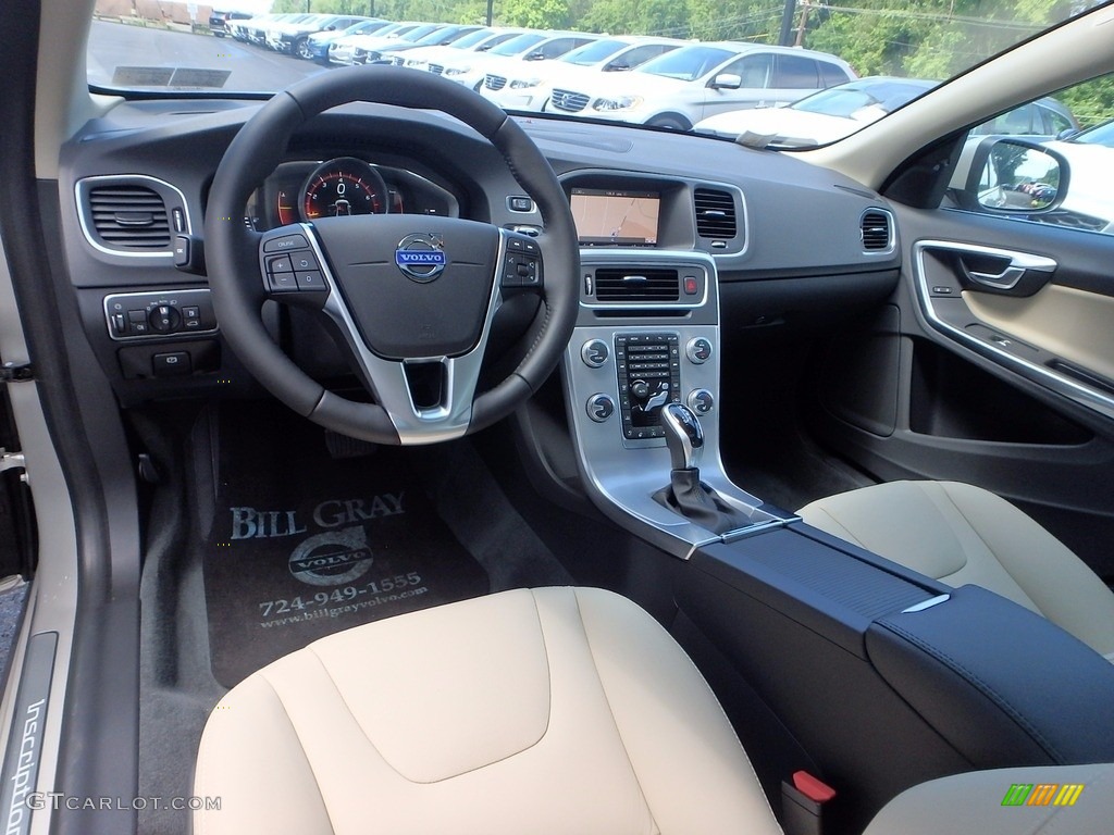 Soft Beige Interior 2017 Volvo S60 T5 Photo #121392818