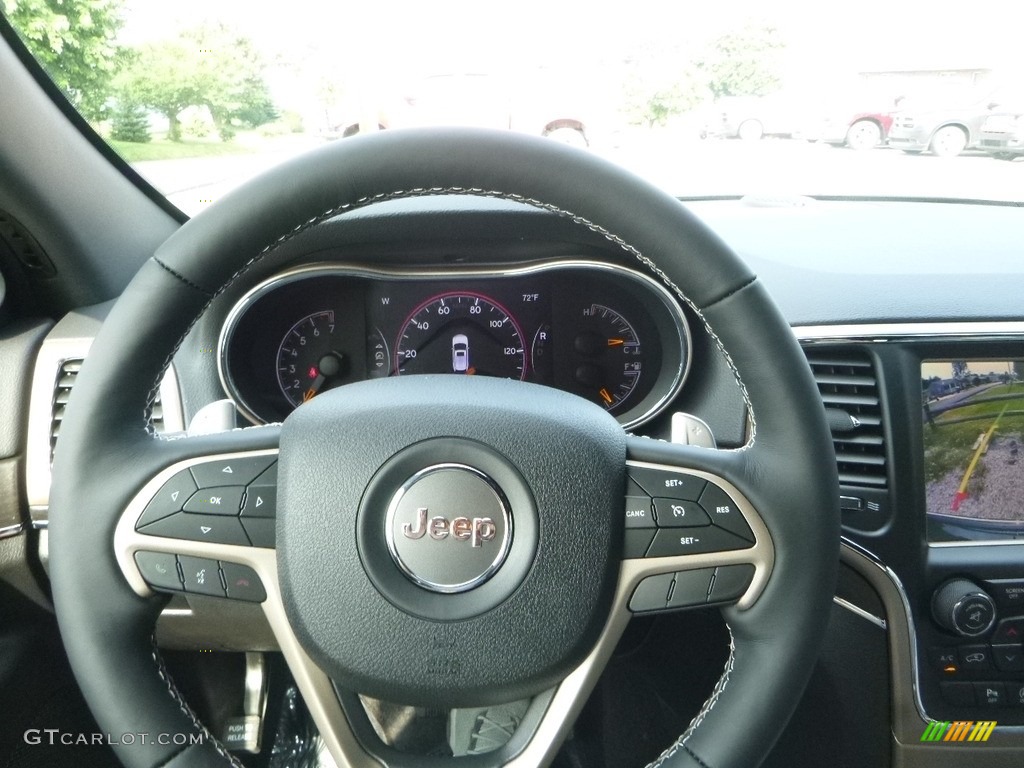 2017 Grand Cherokee Limited 4x4 - Diamond Black Crystal Pearl / Black photo #20