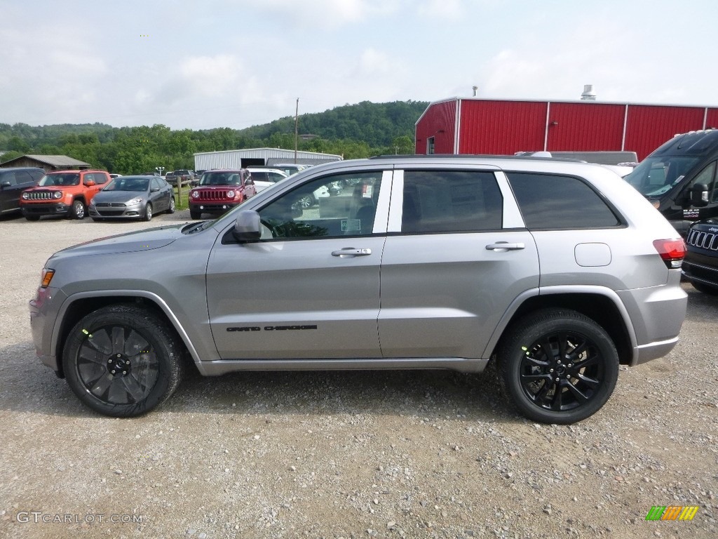 2017 Grand Cherokee Laredo 4x4 - Billet Silver Metallic / Black photo #2