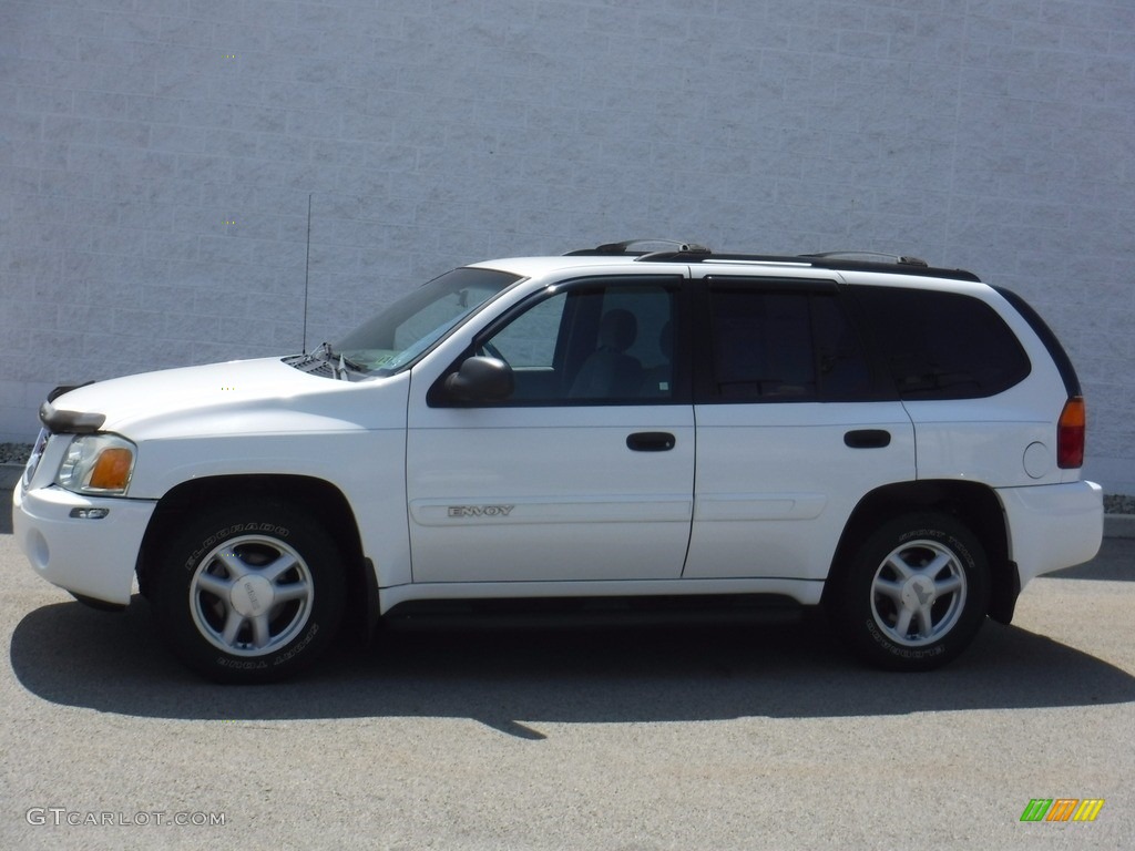 2004 Envoy SLE 4x4 - Summit White / Medium Pewter photo #2