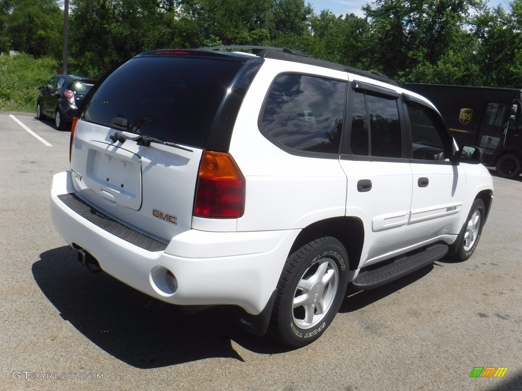 2004 Envoy SLE 4x4 - Summit White / Medium Pewter photo #10