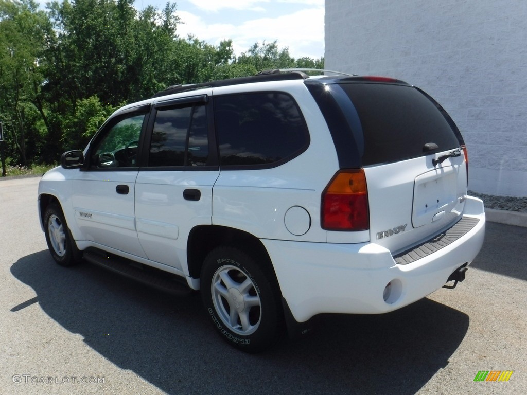 2004 Envoy SLE 4x4 - Summit White / Medium Pewter photo #12