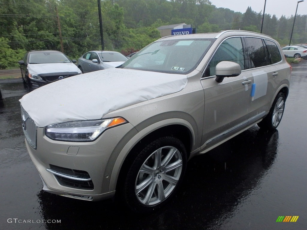 2017 XC90 T6 AWD - Luminous Sand Metallic / Blonde photo #5