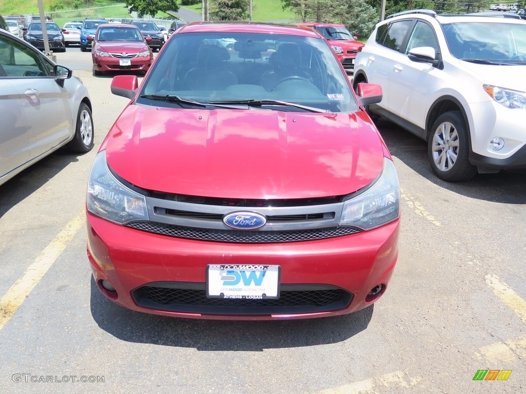 2011 Focus SES Sedan - Sterling Gray Metallic / Charcoal Black photo #2
