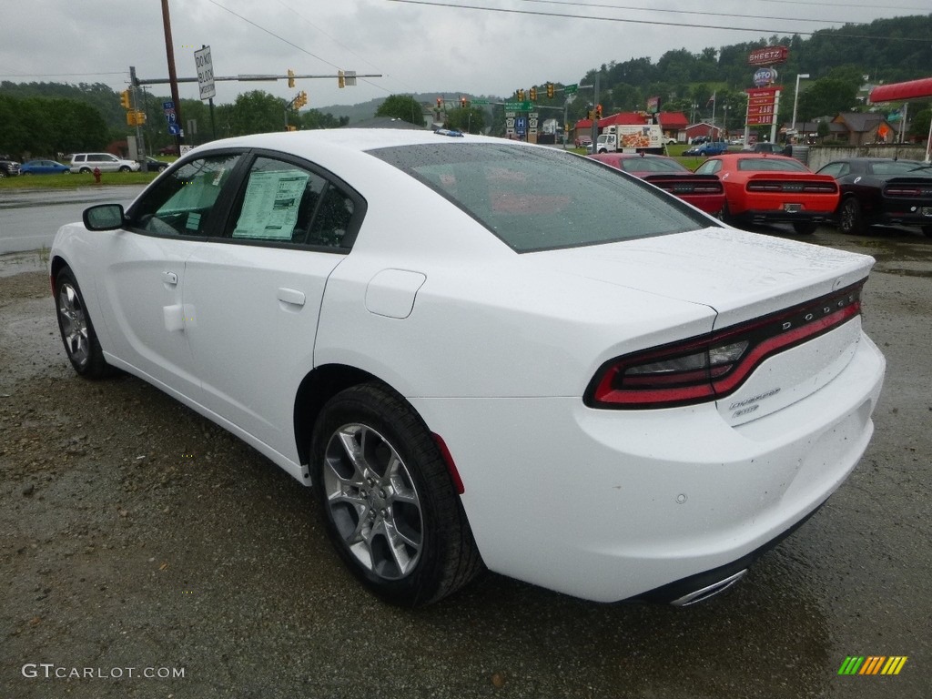 2017 Charger SXT AWD - White Knuckle / Black/Pearl Beige photo #3