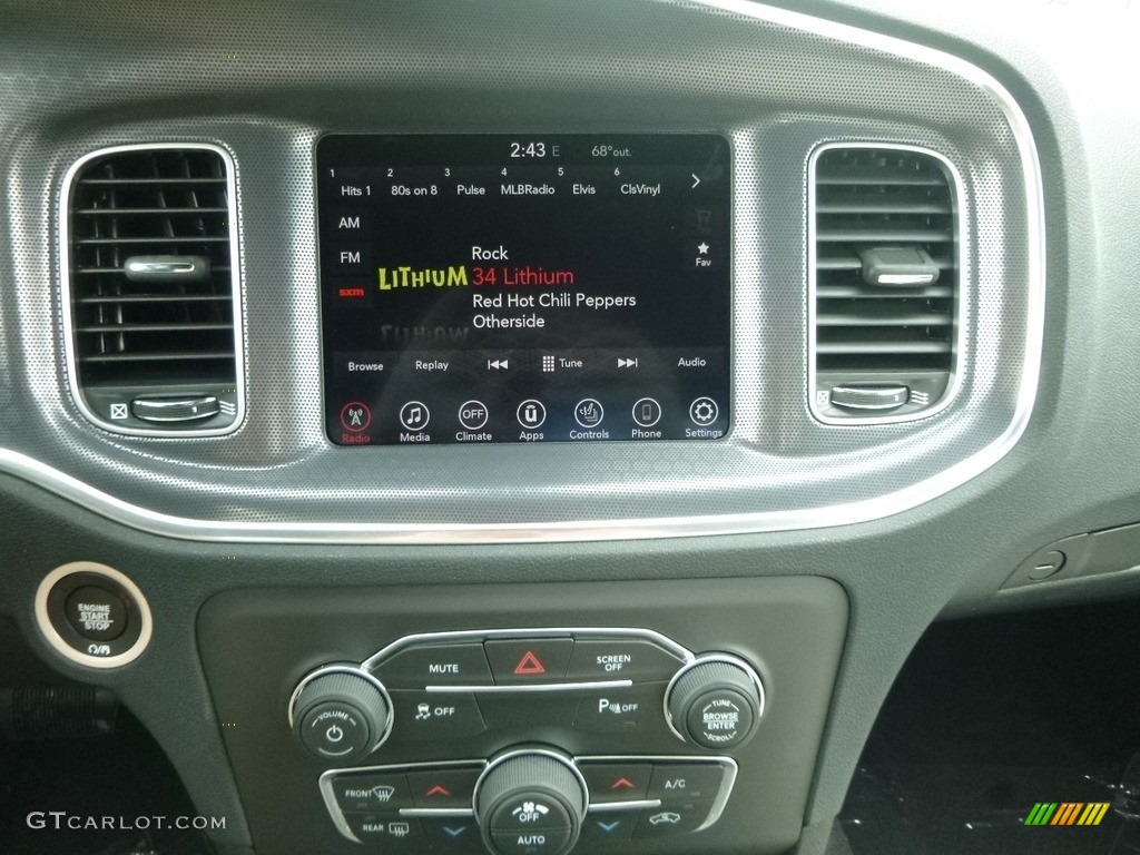2017 Charger SXT AWD - White Knuckle / Black/Pearl Beige photo #17