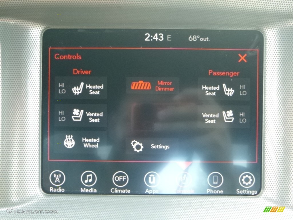 2017 Charger SXT AWD - White Knuckle / Black/Pearl Beige photo #18