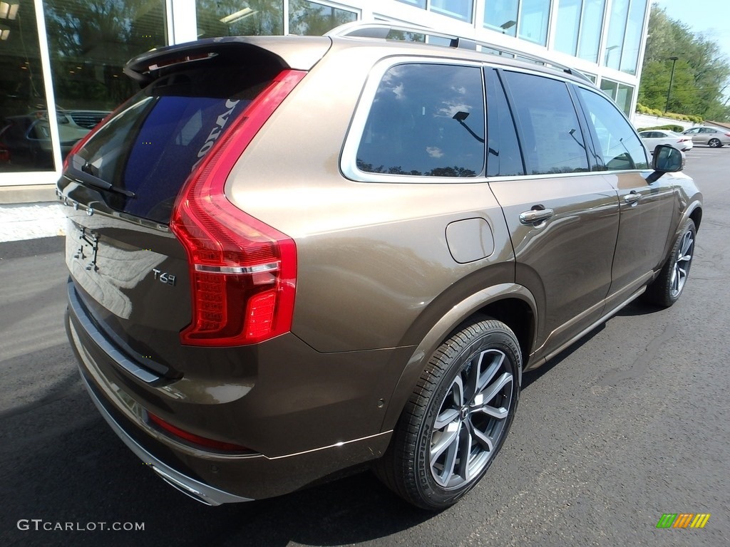 2017 XC90 T6 AWD - Twilight Bronze Metallic / Blonde photo #2